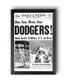 1963 LA Dodgers World Series Champs Framed Newspaper Print - TitleGameFrames.com