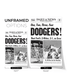 1963 LA Dodgers World Series Champs Framed Newspaper Print - TitleGameFrames.com