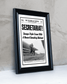 1973 Belmont Stakes “SECRETARIAT” Triple Crown Winner Framed Front Page Newspaper - TitleGameFrames.com