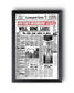 1977 Liverpool Football "Well Done Lads!" European Cup Champions Framed Newspaper - TitleGameFrames.com