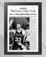 1981 Boston Celtics NBA Champion Framed Front Page Newspaper Print - Title Game Frames