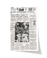 1982 Milwaukee Brewers American League Championship Series Framed Front Page Newspaper Print “Winner Today Goes to Series” - TitleGameFrames.com