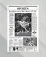 1992 Washington Commanders Super Bowl XXVI Framed Front Page Newspaper - Title Game Frames