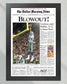 1993 Dallas Cowboys Super Bowl Champions Framed Front Page Newspaper Print - Title Game Frames