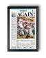 1993 LSU Tigers ‘AGAIN!’ - College World Series Champions Framed Newspaper Print - TitleGameFrames.com