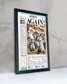 1993 LSU Tigers ‘AGAIN!’ - College World Series Champions Framed Newspaper Print - TitleGameFrames.com