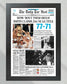1993 North Carolina Tar Heels NCAA College Basketball Champions Framed Front Page Newspaper Print - Title Game Frames