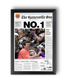 1996 Florida Gators NCAA College Football National Champions 'NO. 1' Framed Newspaper - TitleGameFrames.com
