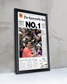 1996 Florida Gators NCAA College Football National Champions 'NO. 1' Framed Newspaper - TitleGameFrames.com