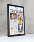 1996 LSU Tigers ‘AND AGAIN!’ - College World Series Champions Framed Print - TitleGameFrames.com