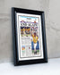 1996 LSU Tigers ‘AND AGAIN!’ - College World Series Champions Framed Print - TitleGameFrames.com