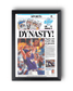 1997 LSU Tigers ‘DYNASTY!’ College World Series Champions Framed Newspaper Print - TitleGameFrames.com