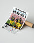 1997 Michigan Wolverines Rose Bowl Champions: 'WE'RE NO. 1' - Framed Newspaper Print - Title Game Frames