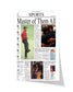 1997 Tiger Woods Masters Champion Framed Front Page Newspaper Print - TitleGameFrames.com