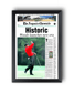 1997 Tiger Woods Masters Champion 'Historic' Front Page Newspaper Augusta - TitleGameFrames.com