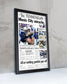 2000 Tennessee Titans 'Music City Miracle' Framed Newspaper - TitleGameFrames.com