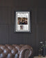 2002 Los Angeles Lakers NBA Champion "Threedom Rings" Framed Front Page Newspaper Print - TitleGameFrames.com