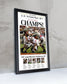 2002 Ohio State Buckeyes National Champions Framed Front Page Newspaper - TitleGameFrames.com