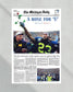 2003 Big Ten Championship: Michigan's 'A Rose for 'u' Victory Over Ohio State Framed Print - TitleGameFrames.com