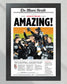 2003 Florida Miami Marlins World Series Champion Framed Newspaper Front Page Print Josh Beckett - TitleGameFrames.com