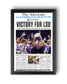 2003 LSU Tigers NCAA College Football National Champions Framed Front Page Newspaper Print - TitleGameFrames.com