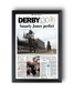 2004 Kentucky Derby "Smarty Jones Perfect" Winner Framed Newspaper - TitleGameFrames.com