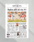 2005 John’s Hopkins LAX Championship Framed Front Page Newspaper Print - TitleGameFrames.com