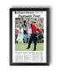 2005 Tiger Woods Masters Champion 'Fantastic Four' Framed Newspaper - TitleGameFrames.com
