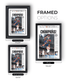 2006 Florida Gators NCAA College Basketball 'CHOMPIONS!' Framed Newspaper - TitleGameFrames.com