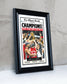 2006 Miami Heat NBA Champion Framed Newspaper Front Page Newspaper Print Pat Riley Dwyane Wade - Title Game Frames