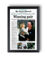2006 Phil Mickelson Masters Champion 'Winning pair' Framed Newspaper - TitleGameFrames.com