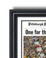 2006 Pittsburgh Steelers Parade Super Bowl Champions Framed Front Page Newspaper Print - Title Game Frames