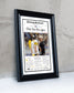 2006 Pittsburgh Steelers Superbowl XL Newspaper Cover Print - One for the ages - Title Game Frames