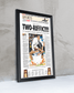 2007 Florida Gators NCAA Basketball Champions 'Tworiffic!!!' Framed Newspaper - TitleGameFrames.com