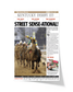 2007 Kentucky Derby "STREET SENSE - ATIONAL!" Street Sense Winner Framed Newspaper - TitleGameFrames.com
