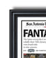 2007 San Antonio Spurs NBA Champion Framed Front Page Newspaper Print - Title Game Frames