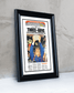2008 Florida Gators College Football National Champions 'THREERIFIC' Framed Newspaper - TitleGameFrames.com
