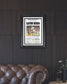 2008 Florida Gators NCAA College Football National Champions Framed Front Page Newspaper Print - TitleGameFrames.com