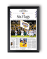 2009 LSU Tigers “Six Flags” College World Series Baseball Champions Front Page Newspaper - TitleGameFrames.com