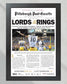 2009 Pittsburgh Steelers Superbowl XLIII Framed Front Page Newspaper Front Page Print - TitleGameFrames.com