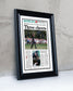 2010 Phil Mickelson Masters Champion 'Three cheers' Framed Newspaper - TitleGameFrames.com