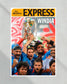 2011 India World Cup Cricket Champs 'WINDIA' Framed Front Page Newspaper - TitleGameFrames.com