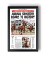 2011 Kentucky Derby "Animal Kingdom Roars to Victory!" Framed Front Page Newspaper - TitleGameFrames.com