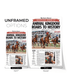 2011 Kentucky Derby "Animal Kingdom Roars to Victory!" Framed Front Page Newspaper - TitleGameFrames.com