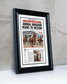 2011 Kentucky Derby "Animal Kingdom Roars to Victory!" Framed Front Page Newspaper - TitleGameFrames.com