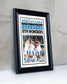 2012 Kentucky Wildcats "8th Wonder" NCAA College Basketball Champions Framed Front Page Newspaper Print - Title Game Frames