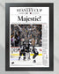 2012 Los Angeles Kings Stanley Cup Champions Framed Newspaper Front Page Print - TitleGameFrames.com