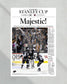 2012 Los Angeles Kings Stanley Cup Champions Framed Newspaper Front Page Print - TitleGameFrames.com