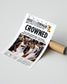 2012 Miami Heat NBA Champion Framed Front Page Newspaper Print - TitleGameFrames.com