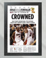 2012 Miami Heat NBA Champion Framed Front Page Newspaper Print - TitleGameFrames.com